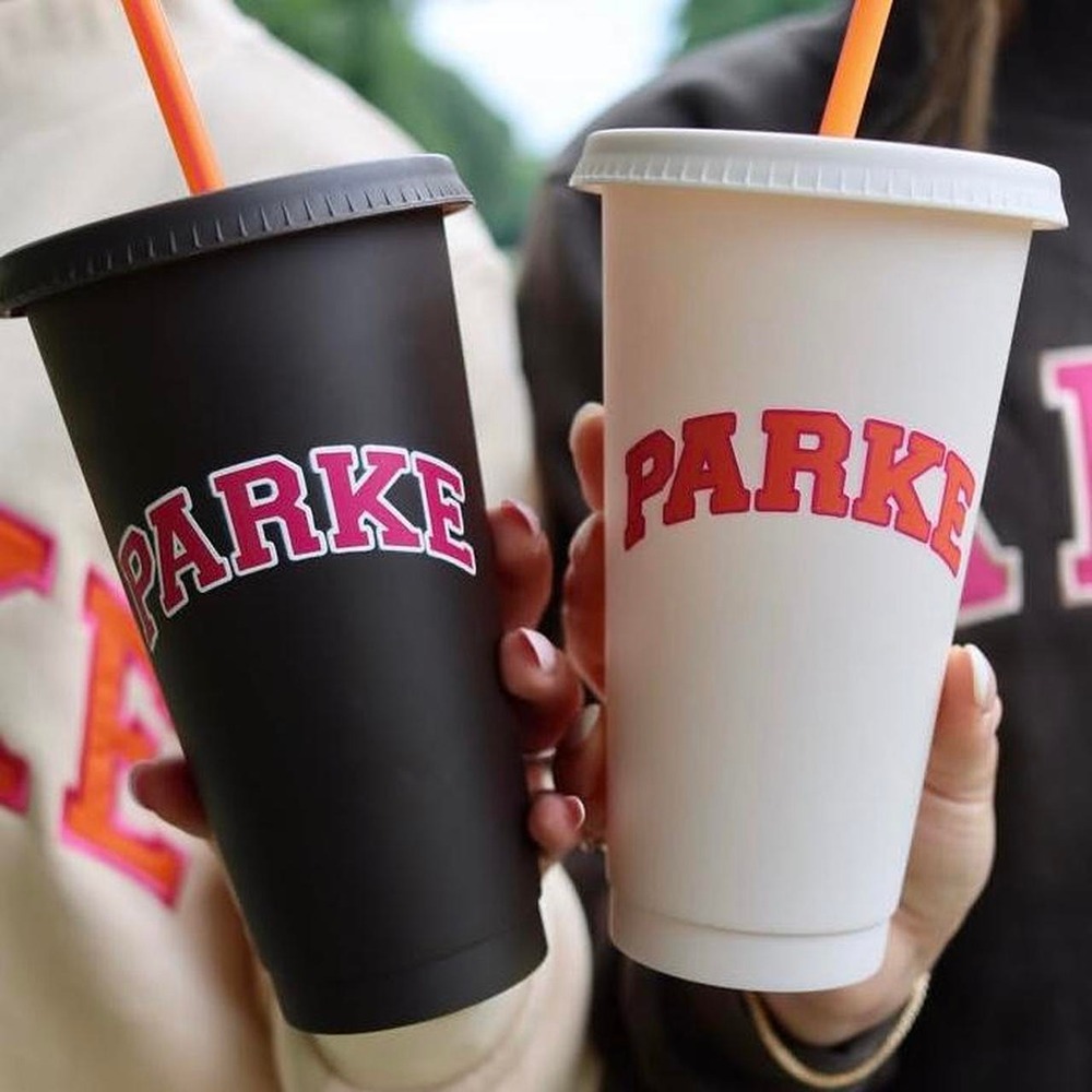 Parke x Dunkin Coffee Cups / reusable tumblers set Espresso & Latte colors